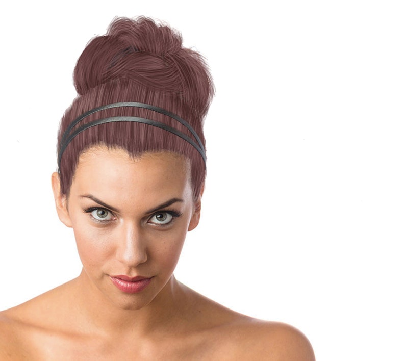 Narrow Double Band Headband For Women image 7