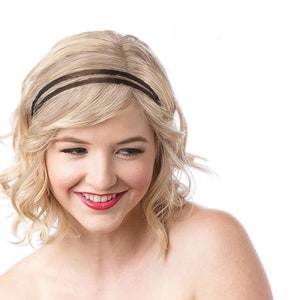 Narrow Double Band Headband For Women image 3