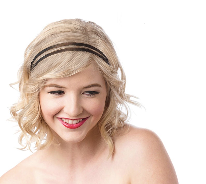 Narrow Double Band Headband For Women image 3