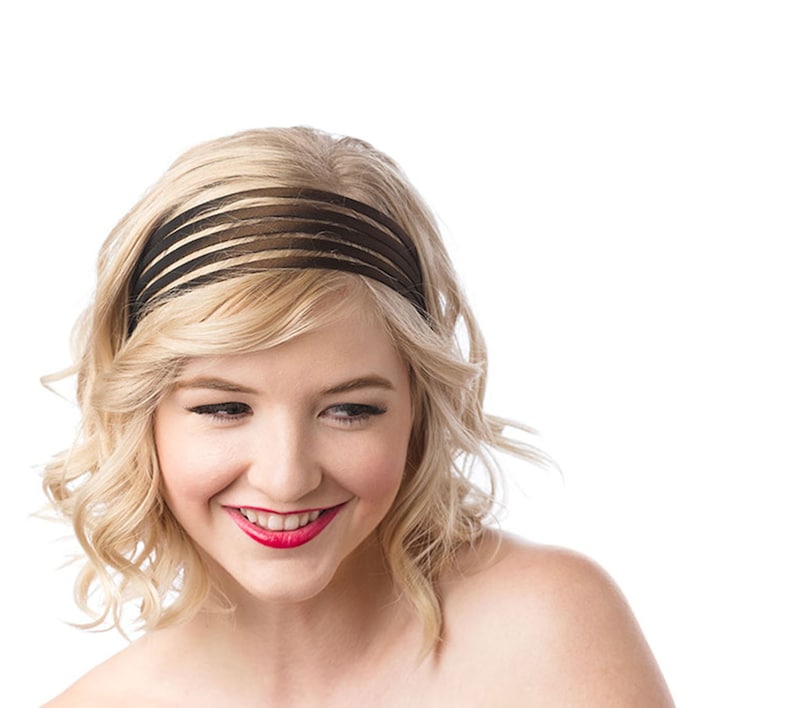 Womens Wide Headband For Short Hair Etsy