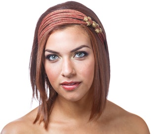 Womens Beaded Headband For Short Hair Styles