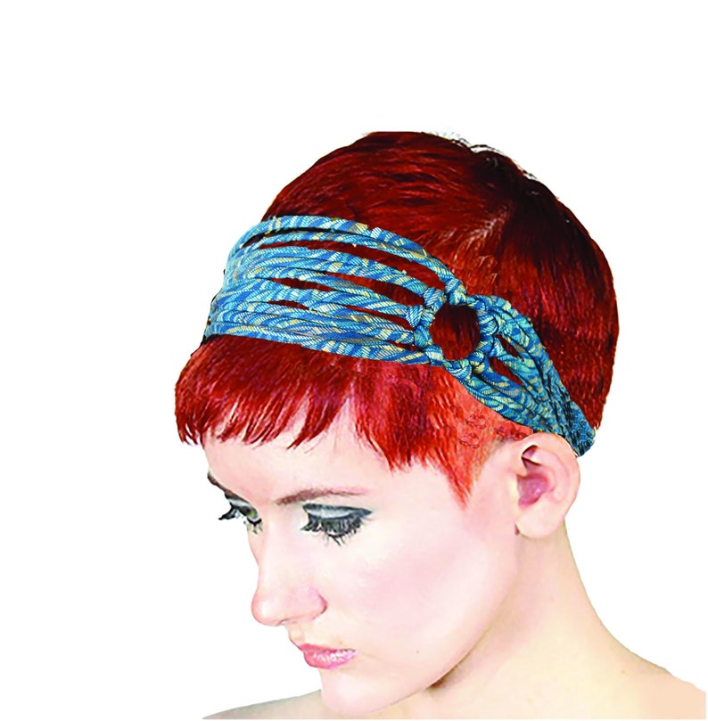 Women Wide Fabric Headband For Short Hair Etsy