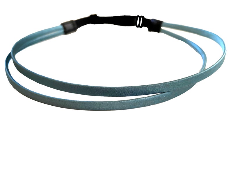 Narrow Double Band Headband For Women image 2