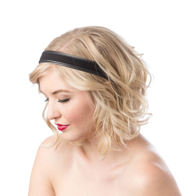 Women Thin Adjustable Headband Etsy