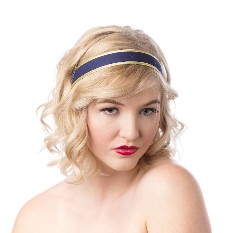 Women Thin Headband For Short Hair Etsy