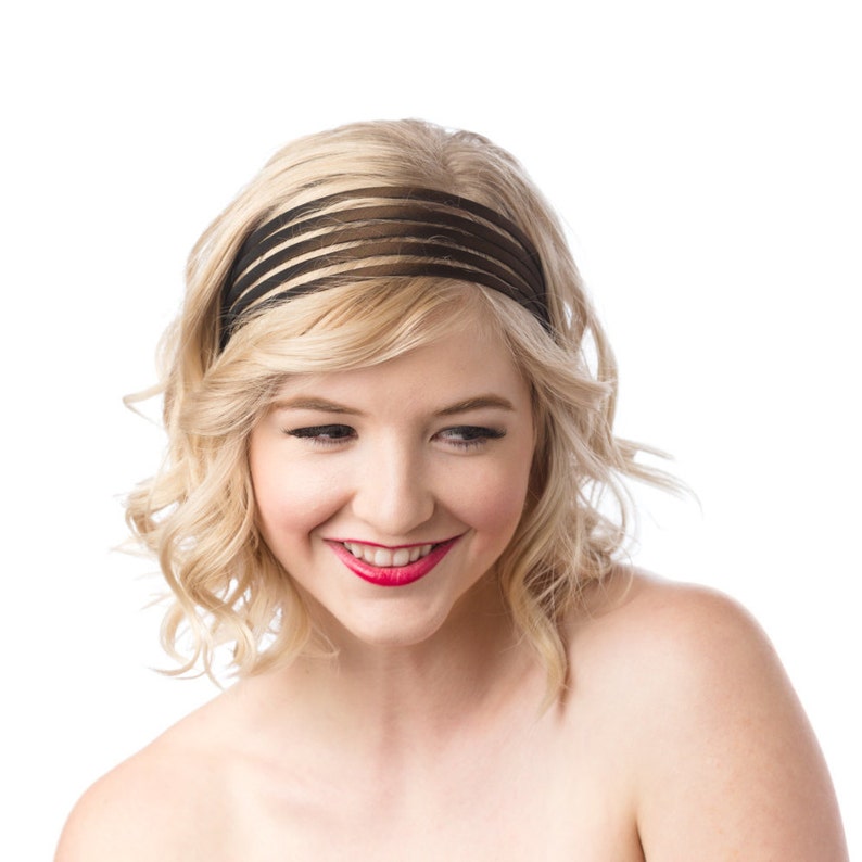 Wide Hair Band For Short Hair Headbands For Women Christmas Etsy