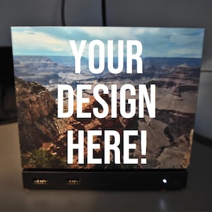 Customizable Steam Machine Faceplate | Magnetic UV Printed  Front Panel