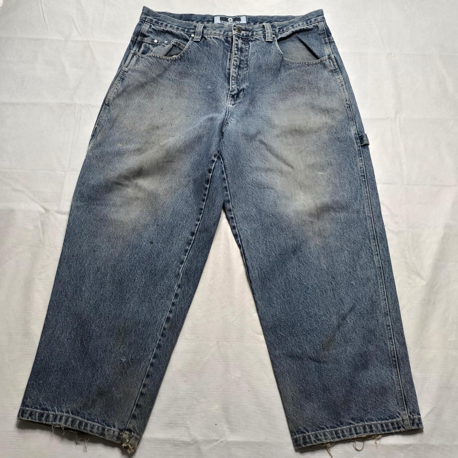 90~00swag vintage south pole buggy denim