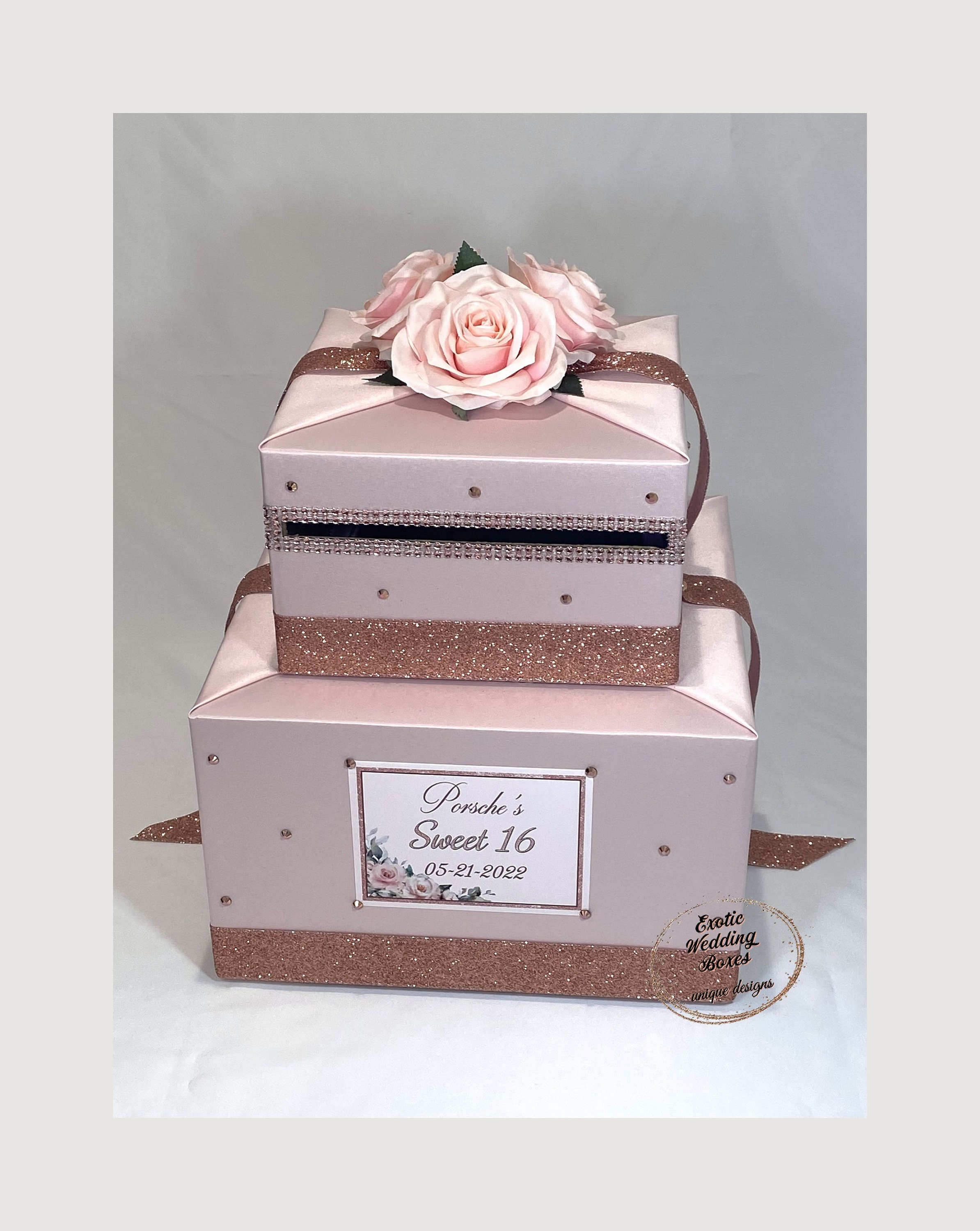 Elegant girly rose gold glitter white marble pink lunch box, Zazzle