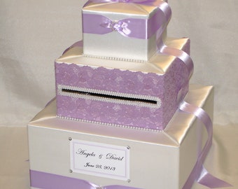 Elegant Custom Made Wedding Card Box-any color combination