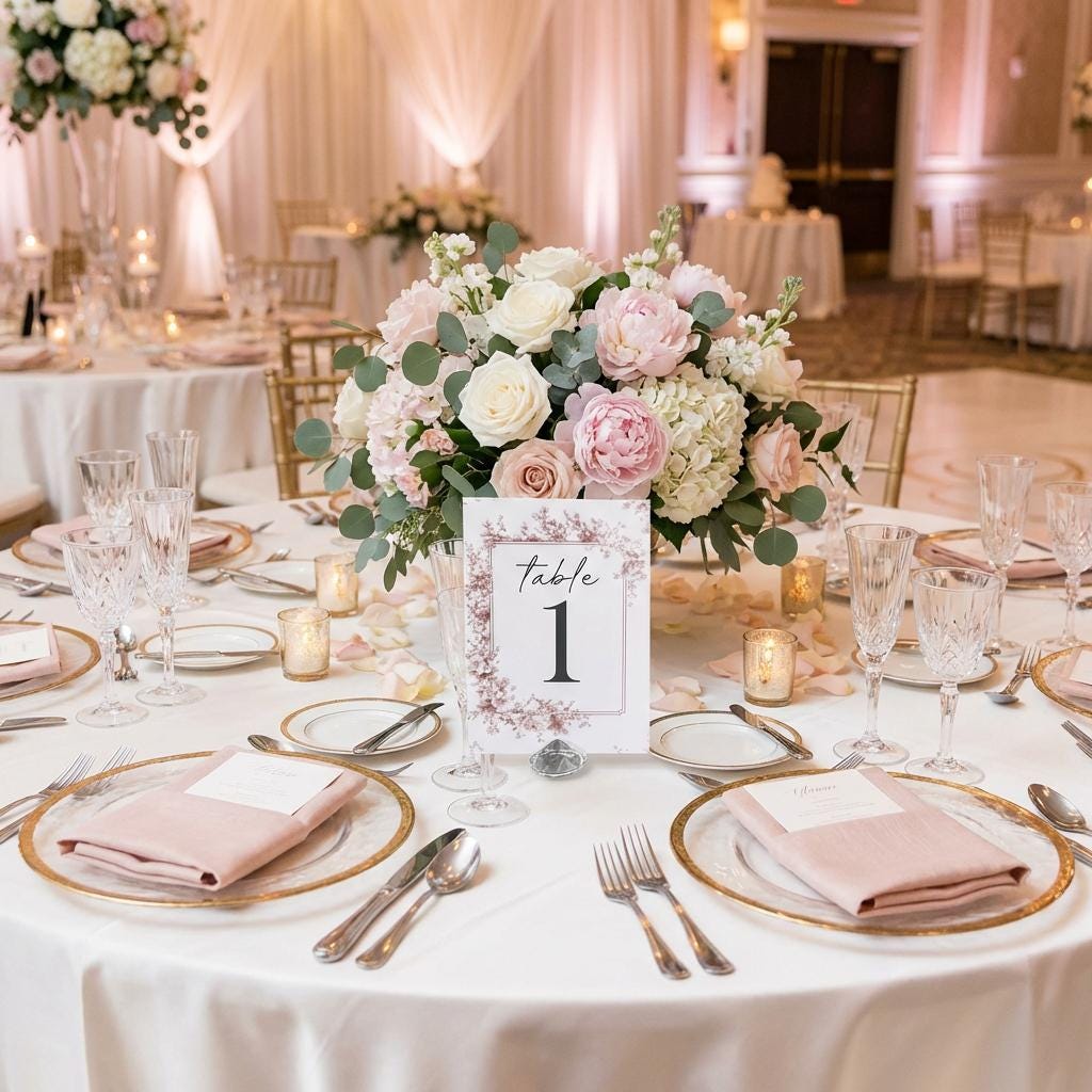 Blush Pink & White Wedding Card Box With Glitter Ribbon | Elegant Card ...