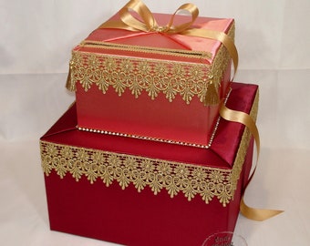 Moroccan / Indian themed Card box-any colors