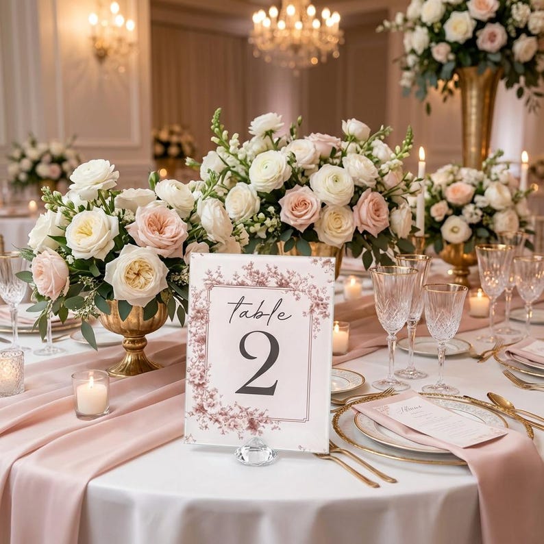 Blush Pink & White Wedding Card Box With Glitter Ribbon | Elegant Card ...