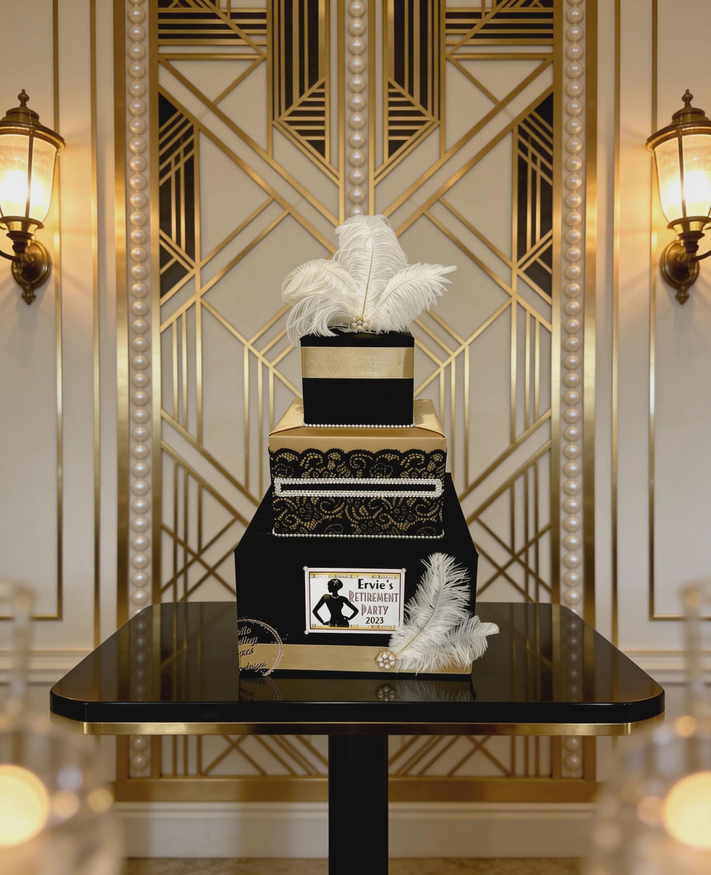 Great Gatsby Card Box | Roaring 20s Wedding Card Holder | Vintage 1920s ...