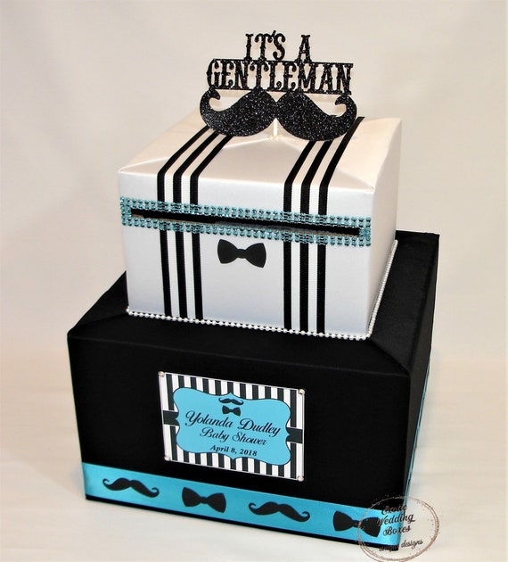 little gentleman baby shower centerpieces
