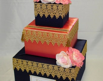 Moroccan theme Card Box /   Indian Fusion theme Party