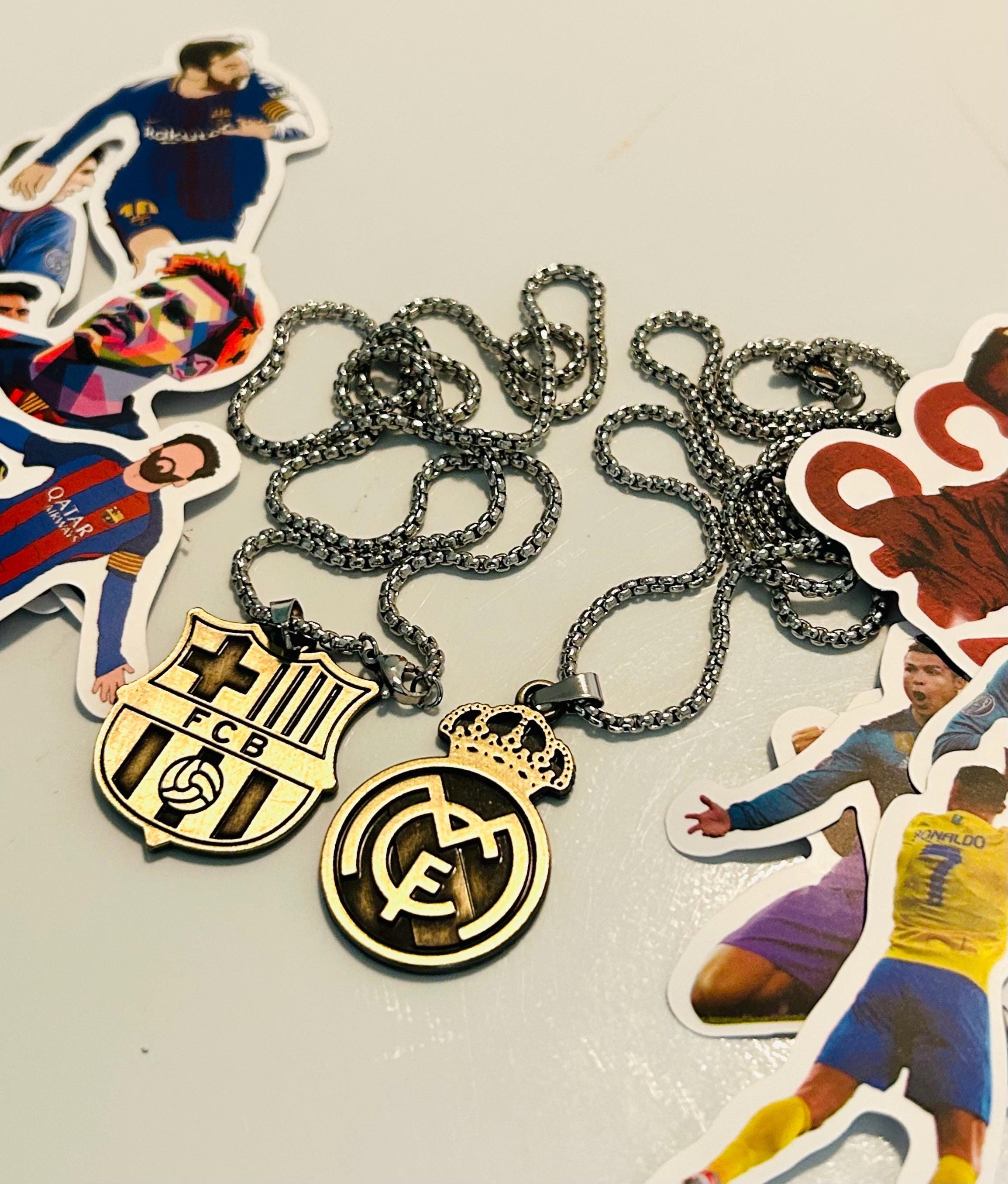 Barcelona Fc Necklace - Etsy