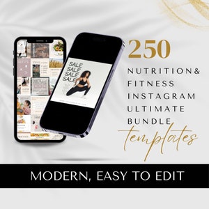 Ernährung Instagram Templates, Fitness Instagram Template, Gesundheitscoach Instagram, Ernährungsberater Template, Wellness Instagram Template, Canva