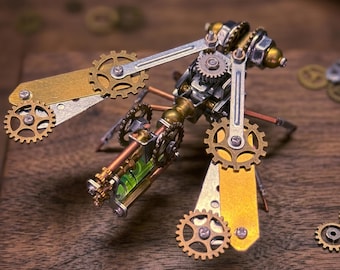 Steampunk Mechanisches Bienen Metall Montagemodell (DIY Puzzle Kit)