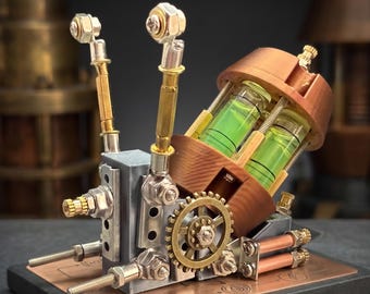 Cyberpunk Mechanisches Schneckenmodell DIY Metall Puzzle Kit Steampunk Insekt Montage Spielzeug Handgemachtes Schreibtisch Dekor Geschenk für Ihn
