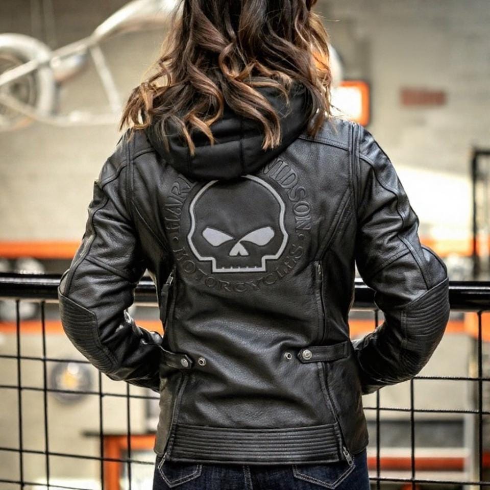 Harley Davidson Jackets for Women - Etsy