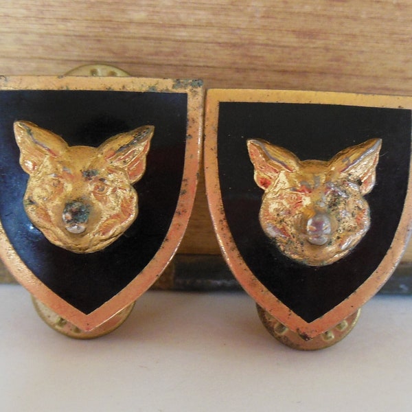 Vintage Cub Scout Tac Pins Gold Brooch 50's (item 46)