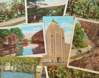 Vintage Postcards Paper Ephemera Landscapes Tenn.Ozarks Canada Unused 1940's (8) (item 12)