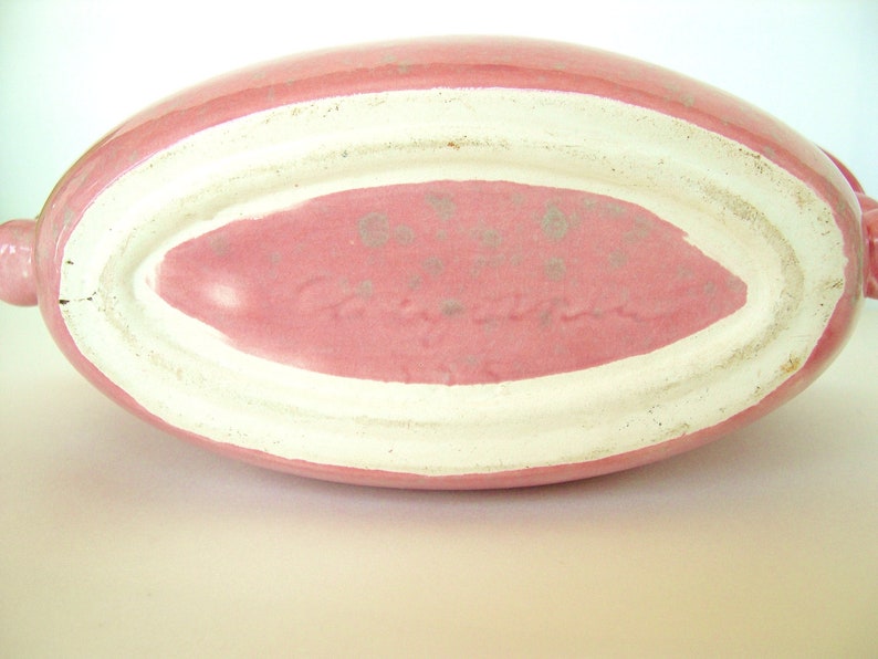 Vintage Artistic Pottery of California Vase Pink 40 50's item 7 image 5