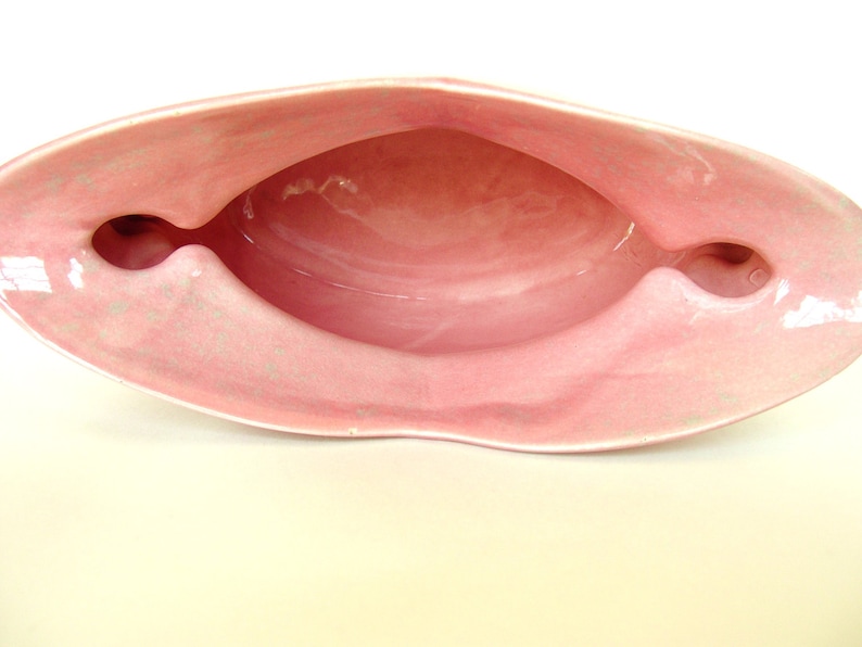 Vintage Artistic Pottery of California Vase Pink 40 50's item 7 image 4