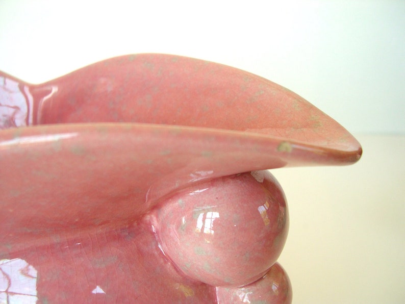 Vintage Artistic Pottery of California Vase Pink 40 50's item 7 image 3