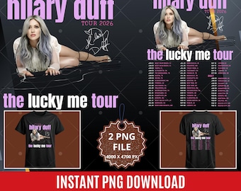 Hilary Duff PNG files; Digital Download. PNG ready print to T shirt