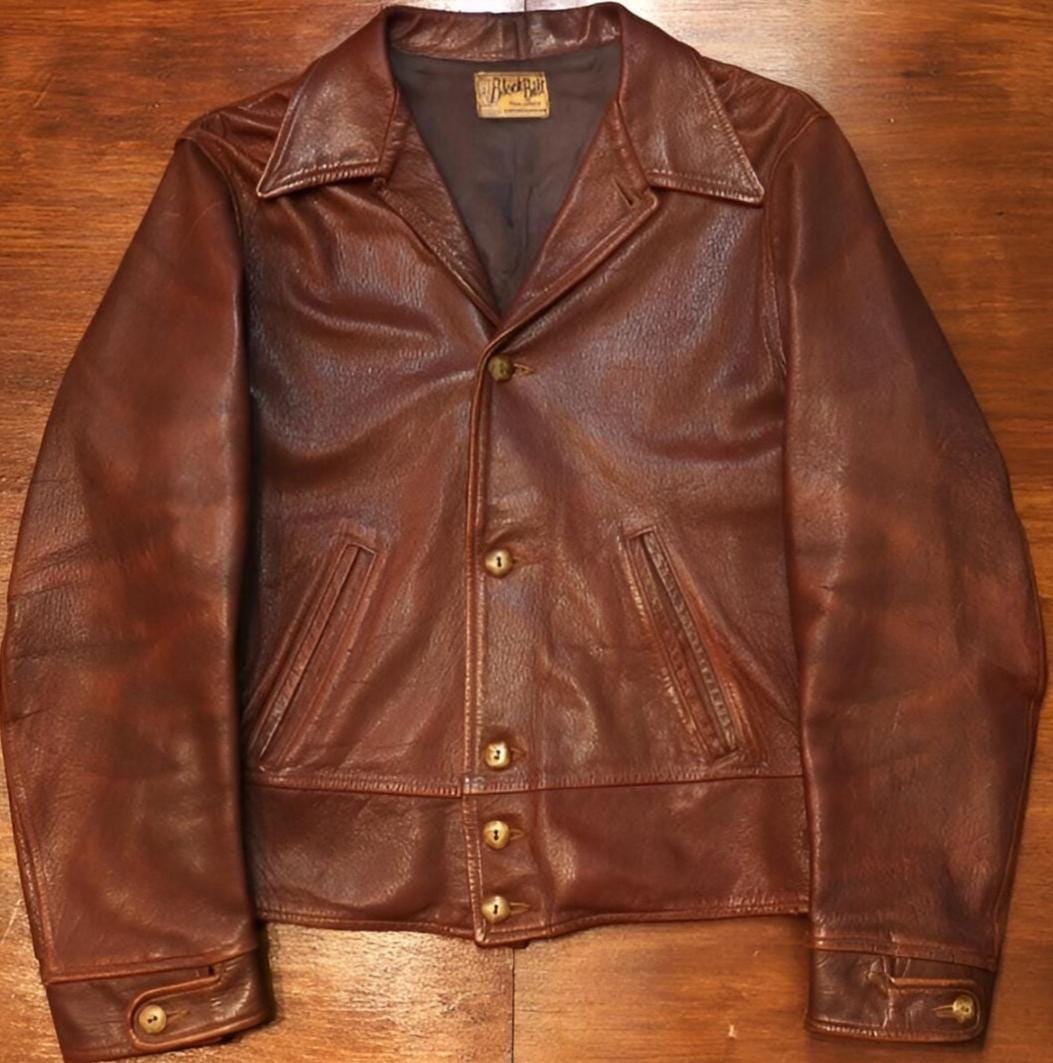 Walter Dyer Leather Jacket - Etsy