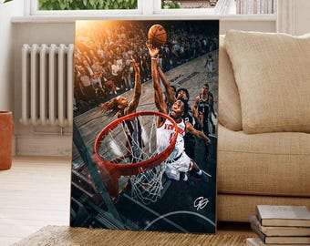 The Hand Of OG Anunoby Basketball Poster, Knicks NBA Finals 2026 Poster, Game Winner Print, NBA Finals Wall Art