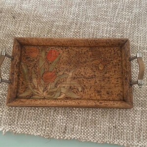 Plateau Ancien – Déco Vintage, En Bon état