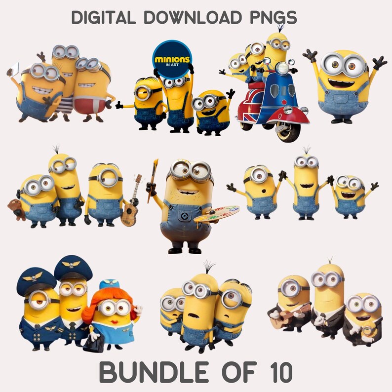 Despicable PNG Digital File - Cut Files for Cricut - PNG - INSTANT ...