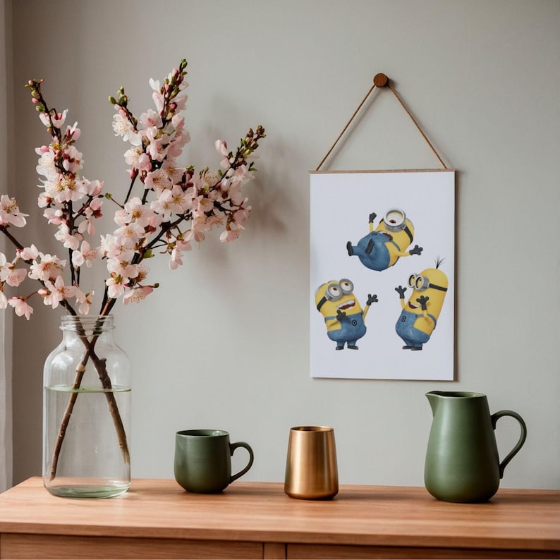 Paquete de imágenes PNG de Minions, personajes de dibujos animados ...