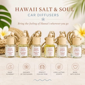 Diffusore per auto tropicale - Hawaii Salt and Soul