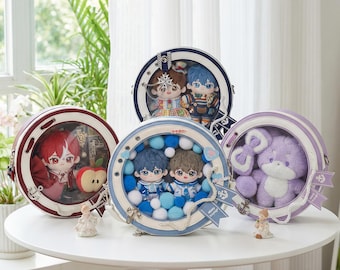 Kawaii Harajuku Ita Shoulder Bag, Clear Display Anime Crossbody Purse, Large Space for Pins & Keychains, Ideal Cosplay Gift for Anime Fans