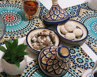 Handmade Mini Moroccan Tagine – Decorative Berber Sweet Dish