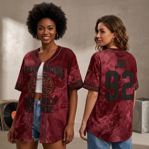 Niestandardowa koszulka baseballowa Bangtan Arirang, koszulka kibica armii Kpop 4 kolory, Bangtan World Tour 2026 Merch, prezent z dekoltem w szpic, koszulka baseballowa BT Red