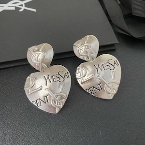 Ysl heart earrings - Etsy 日本