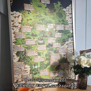 Fantasy map of Germany (31 real places with fantasy vibes!)