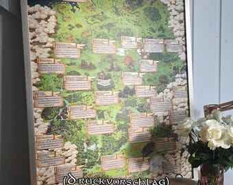 Fantasykarte von Deutschland (31 echte Orte mit Fantasyvibes!)