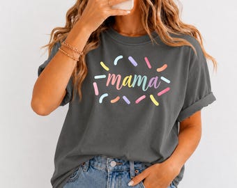 Custom Sprinkles Birthday Family Matching Shirt, Cupcake First Birthday Tees, Donut theme Birthday Shirts, 1st Birthday Party T-shirts