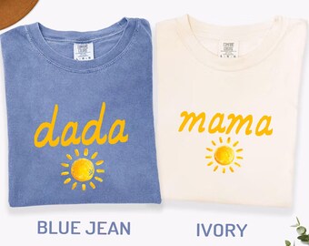 Sun First Birthday Family Matching Shirts, First Trip Around the Sun T-shirt, One in the Sun, Comfort Colors®