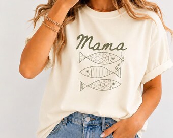 Ofishally One Birthday Shirts, Fishing Family Matching Shirts, Mama Dada Grandpa Grandma, First Birthday Fishing Theme Tee