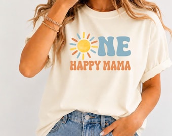 One Happy Boy Sunshine First Birthday Family Matching Shirts, First Trip Around the Sun T-shirt, Comfort Colors®