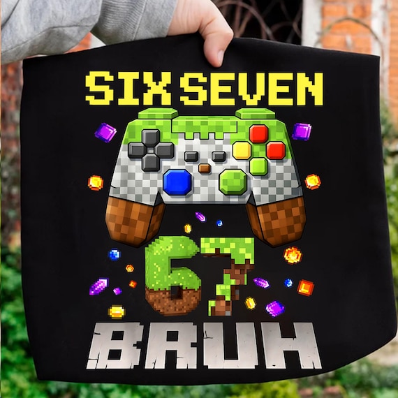 Trending Gaming Six Seven 67 Bruh Game Boys Kids Png, Funny 6 7 Gamer , Funny 67 Png, Creeper 6 7 Gamer,Meme 67 Gamer Kids, 67 Png