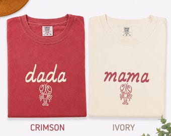 Lobster Broil First Birthday Shirts for Family: Pinch Me I'm One Maine Nautical Theme Birthday Tees