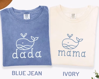 One-der the Sea Birthday Shirt, Under the Sea 1st Family Matching Shirt, Ocean Theme Birthday Party, Whale First Birthday Shirt